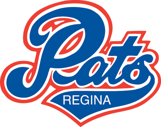 regina pats 1970-2009 primary logo iron on heat transfer